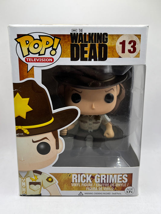 Funko POP! Television The Walking Dead - Rick Grimes #13 - Vinyl Collectable FRENLY BRICKS - Open 7 Days
