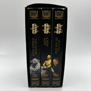 2000 Original Trilogy Star Wars VHS Set FRENLY BRICKS - Open 7 Days