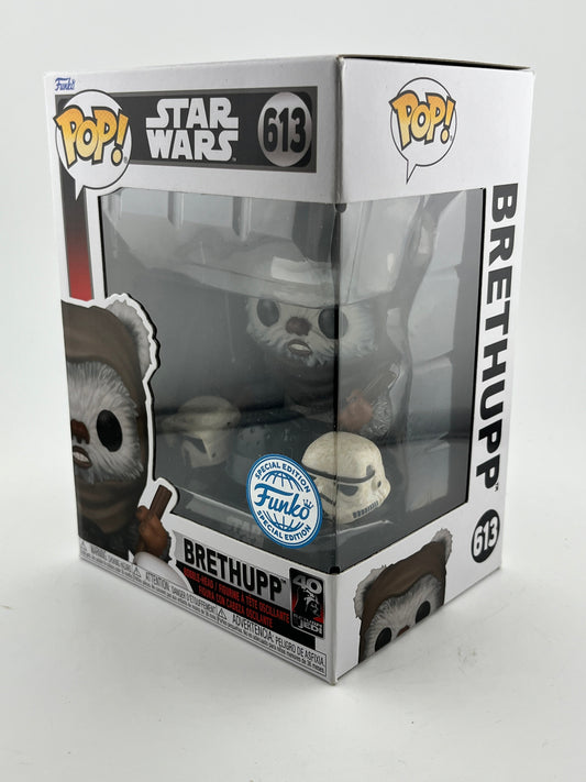 Funko POP! Star Wars - Brethupp #613 - Special Edition - 40th Anniversary FRENLY BRICKS - Open 7 Days