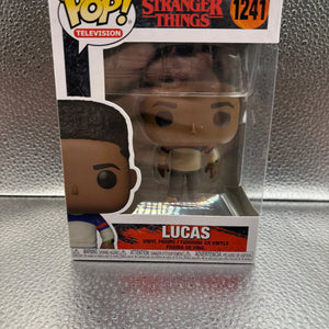 Funko Pop Vinyl #1241 Stranger Things Lucas FRENLY BRICKS - Open 7 Days