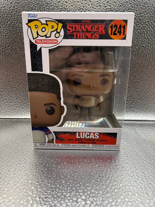 Funko Pop Vinyl #1241 Stranger Things Lucas FRENLY BRICKS - Open 7 Days