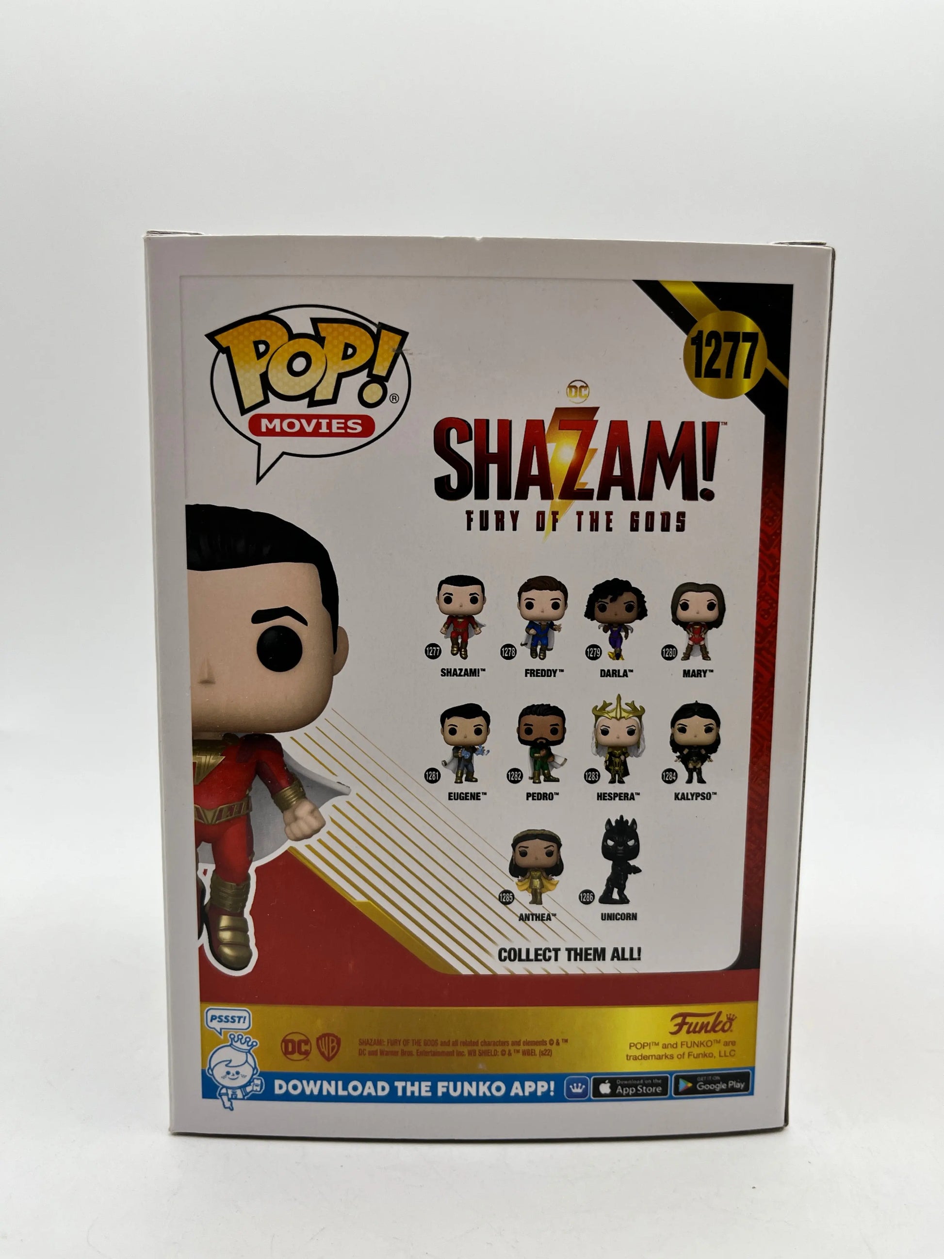 Funko POP! Movies Shazam Fury of the Gods Shazam #1277 - Vinyl Collectable FRENLY BRICKS - Open 7 Days