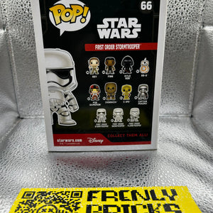 Pop Vinyl star Wars #66 Fist Order Stormtrooper FRENLY BRICKS - Open 7 Days