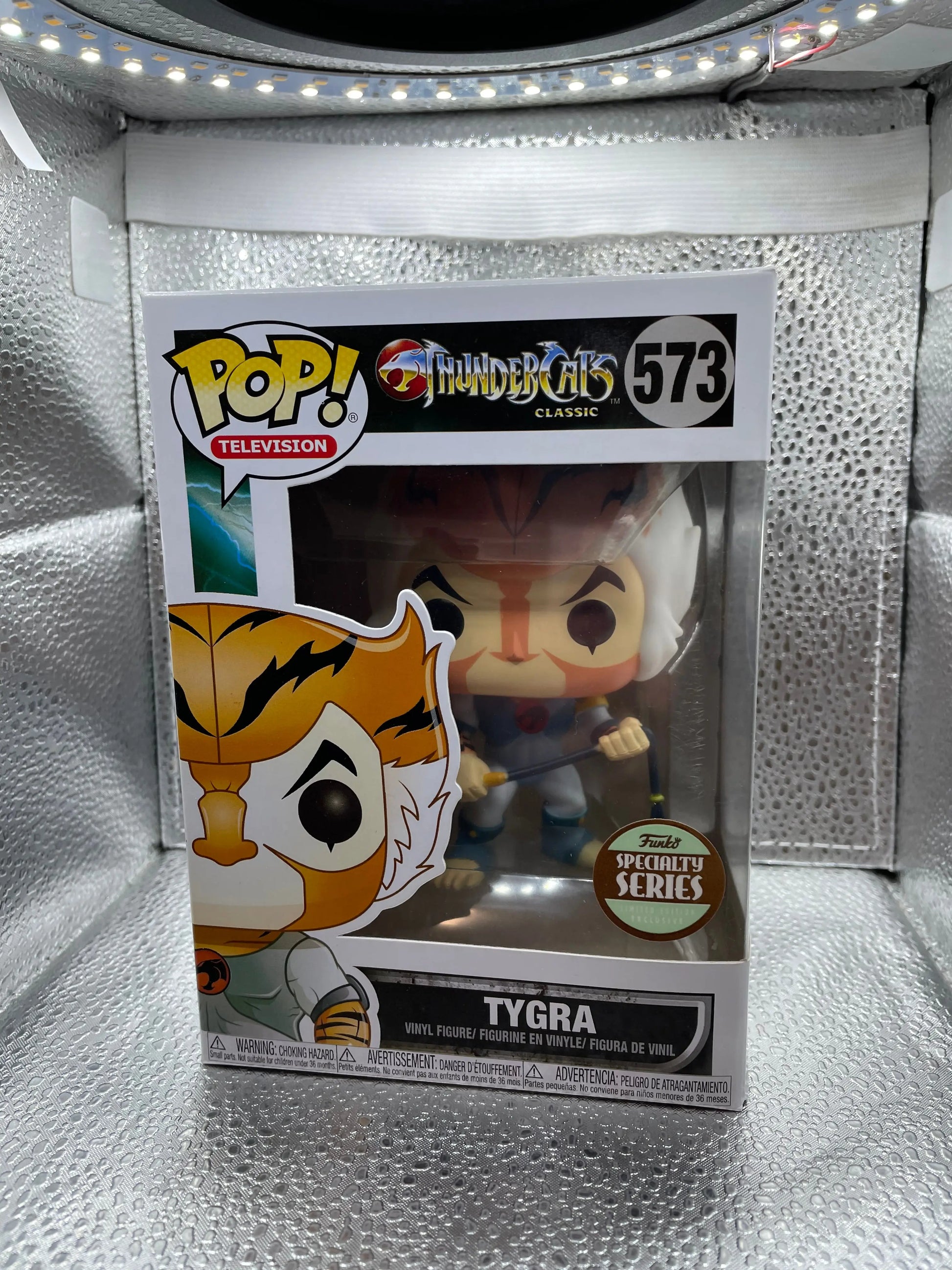 Tygra Pop 573 - Thundercats Classic Funko Pop! Vinyl 2017 Vaulted + Protector FRENLY BRICKS - Open 7 Days