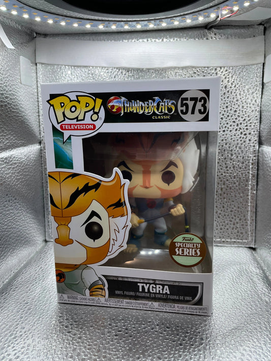 Tygra Pop 573 - Thundercats Classic Funko Pop! Vinyl 2017 Vaulted + Protector FRENLY BRICKS - Open 7 Days