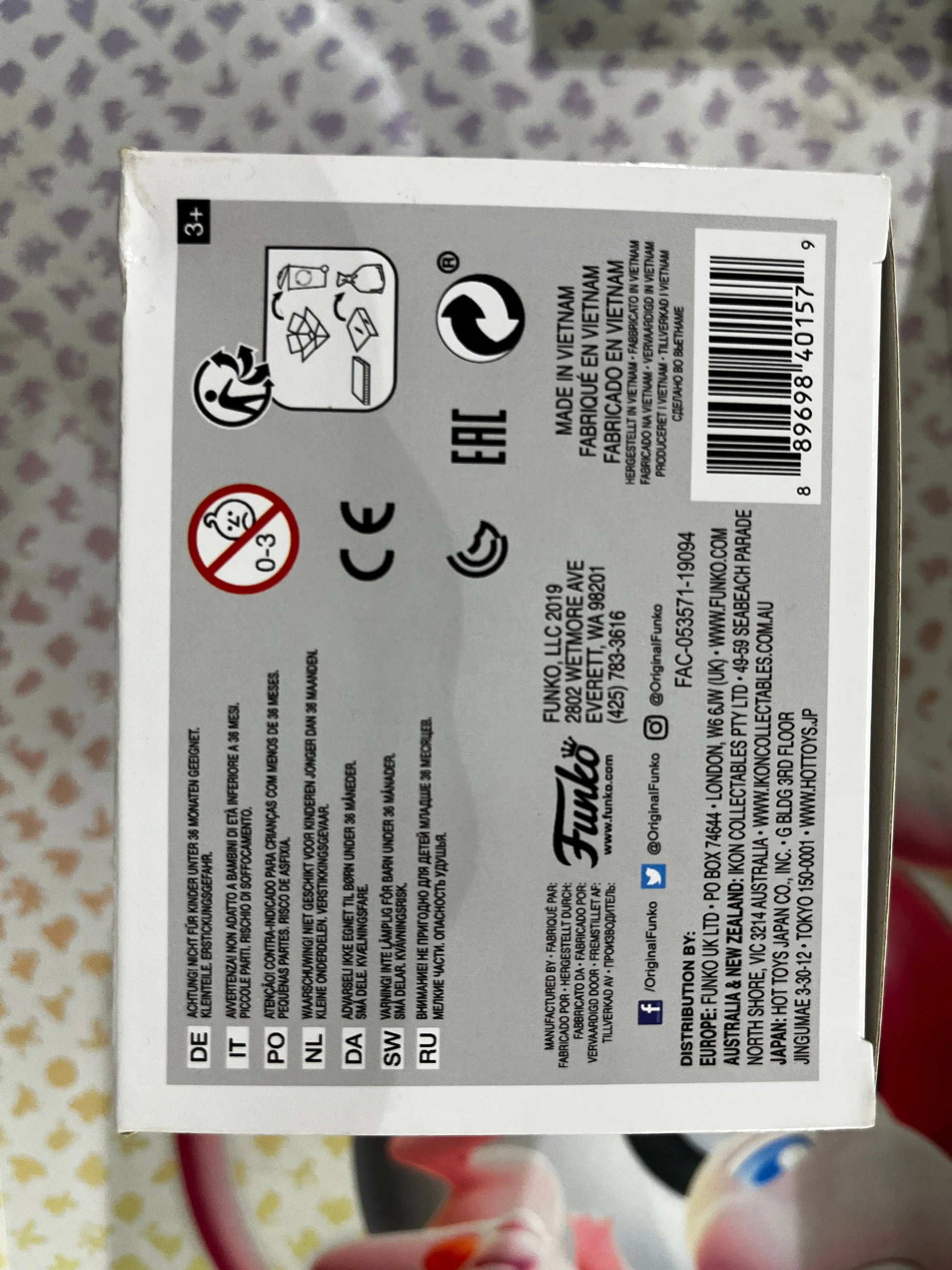 Funko Pop Vinyl Marvel Spider-Man far from home Happy Hogan #472 FRENLY BRICKS - Open 7 Days