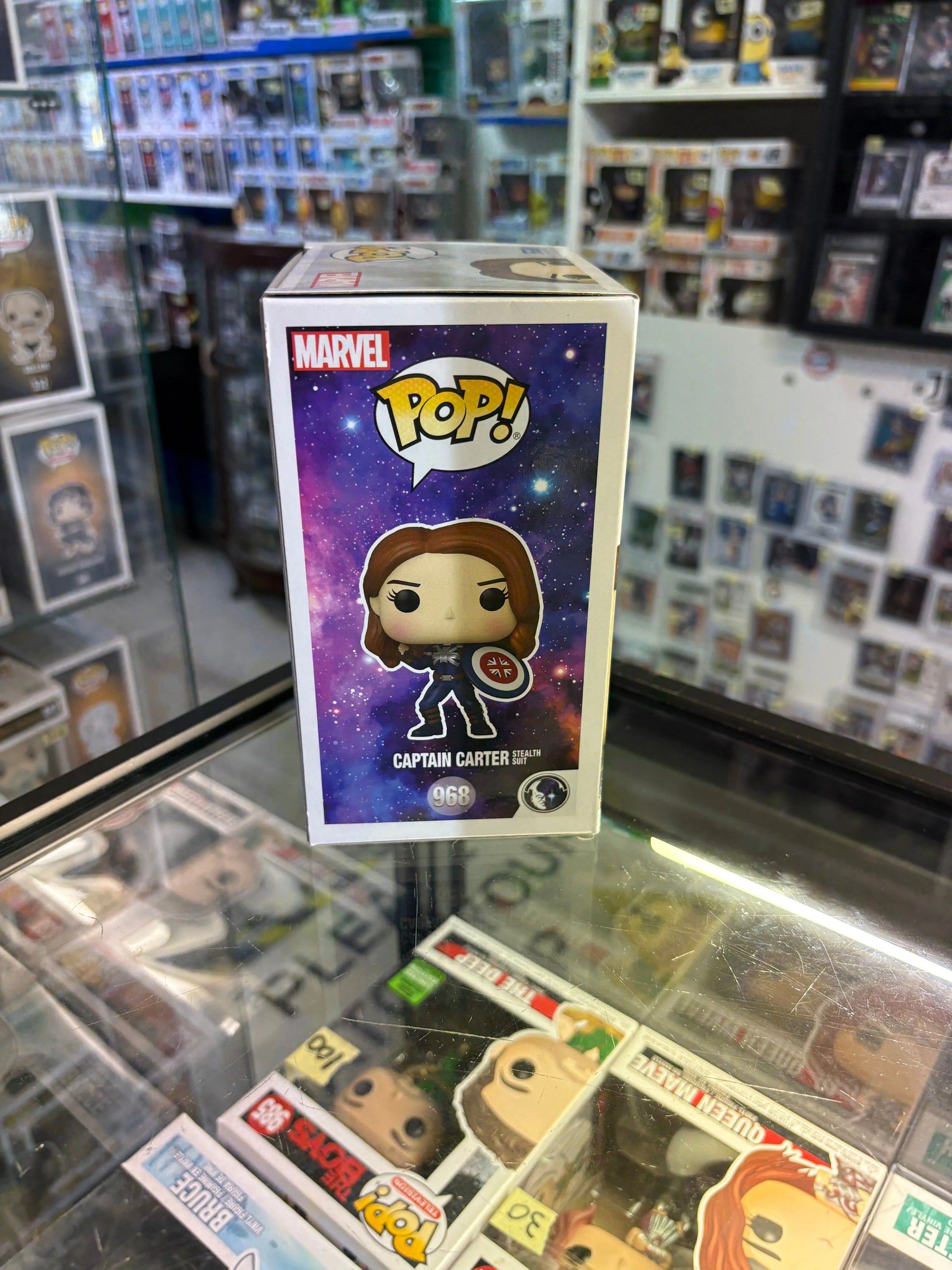 FUNKO Pop Vinyl Captain Carter #968 FRENLY BRICKS - Open 7 Days