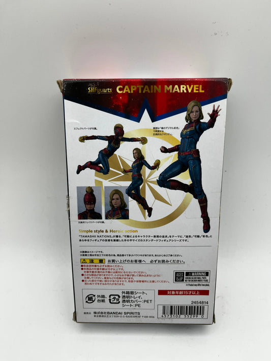 BANDAI S.H.Figuarts Captain Marvel Action Figure FRENLY BRICKS - Open 7 Days