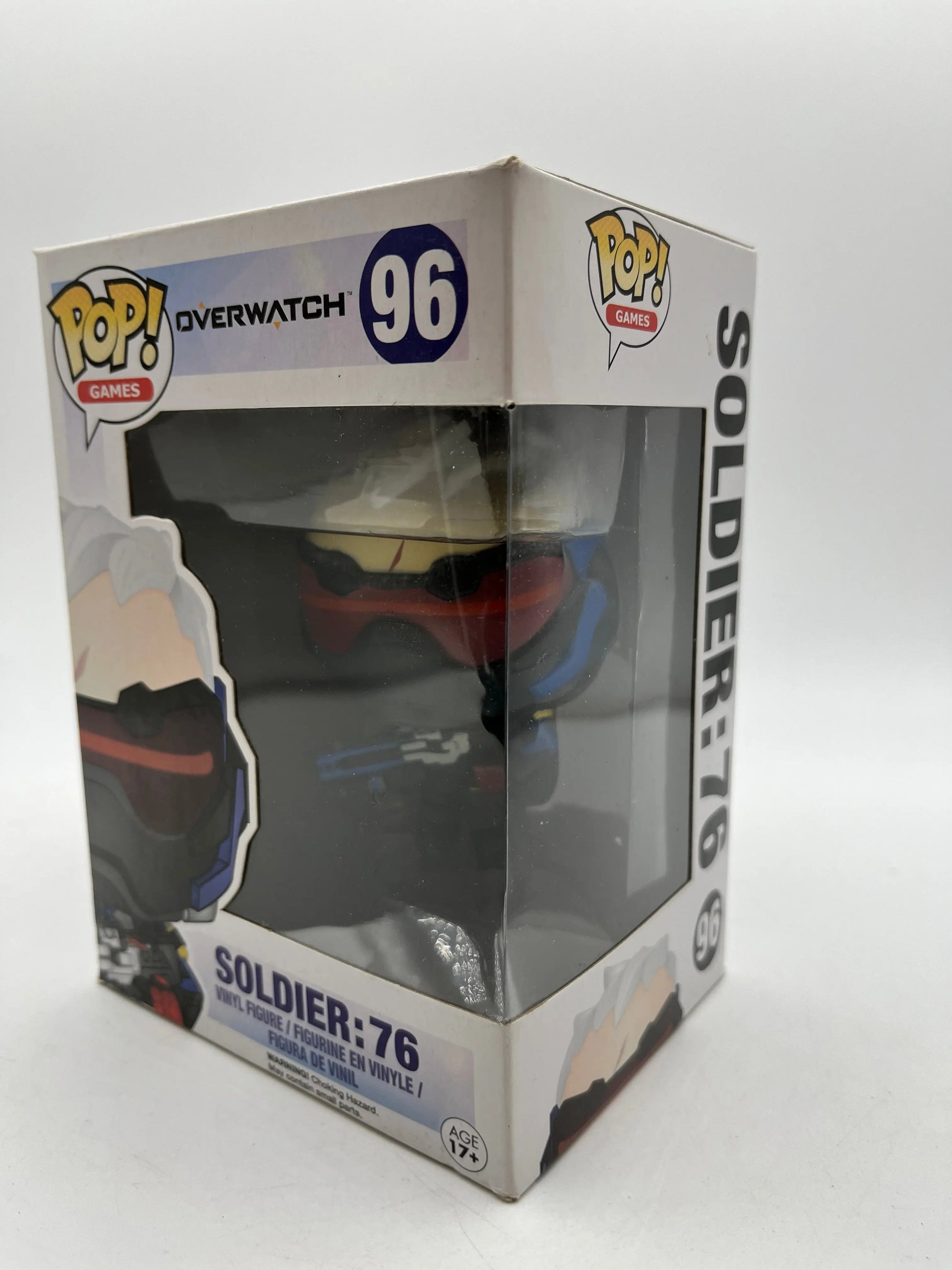 Funko POP! Games Overwatch Soldier :76 #96 - Vinyl Collectable FRENLY BRICKS - Open 7 Days