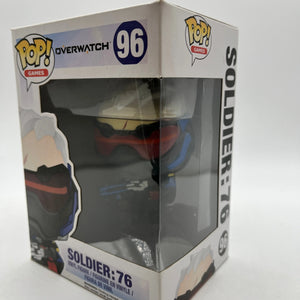 Funko POP! Games Overwatch Soldier :76 #96 - Vinyl Collectable FRENLY BRICKS - Open 7 Days