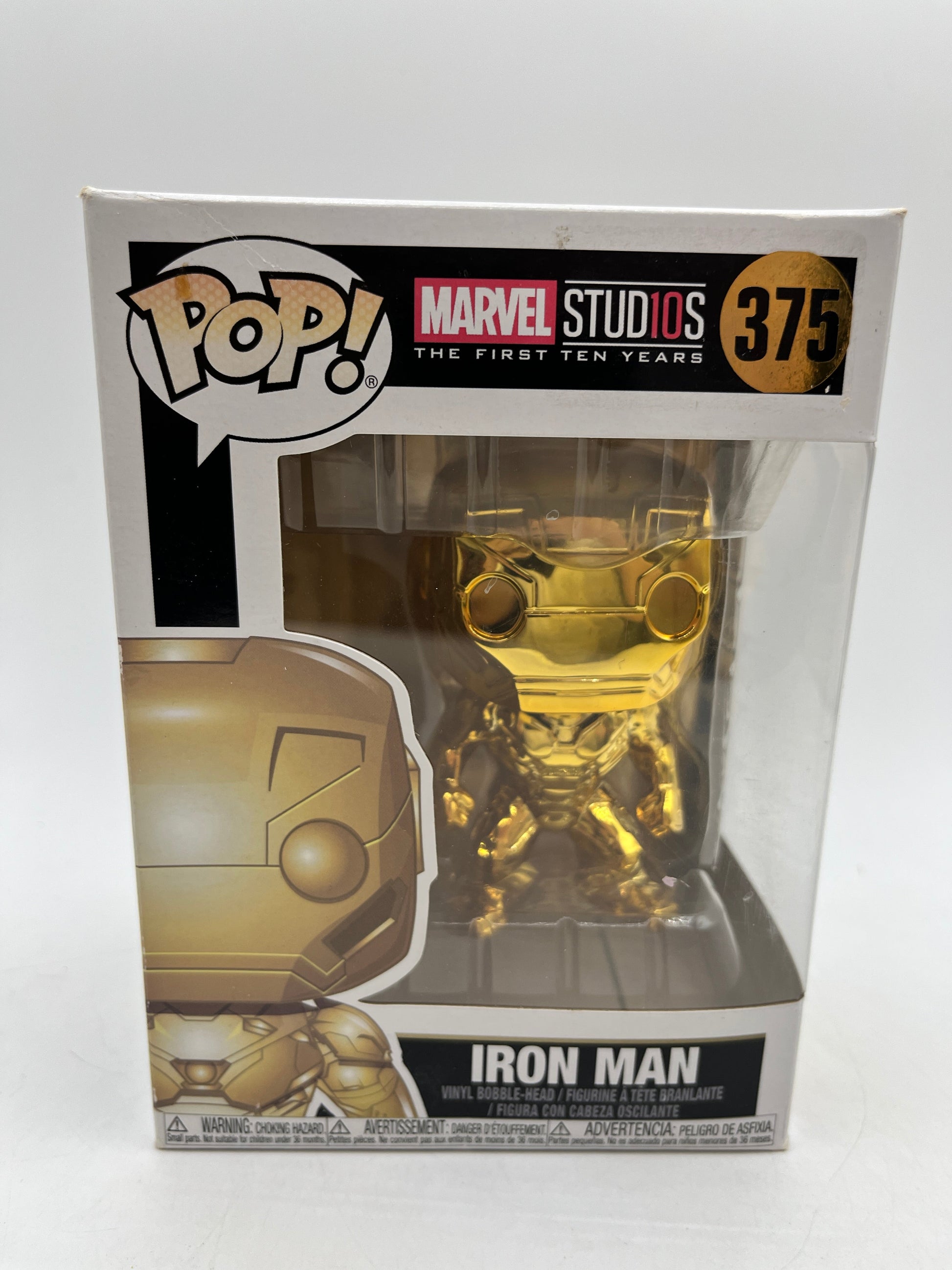 Funko POP! Marvel Studios 10 Years - Iron Man #375 - Vinyl Collectable FRENLY BRICKS - Open 7 Days