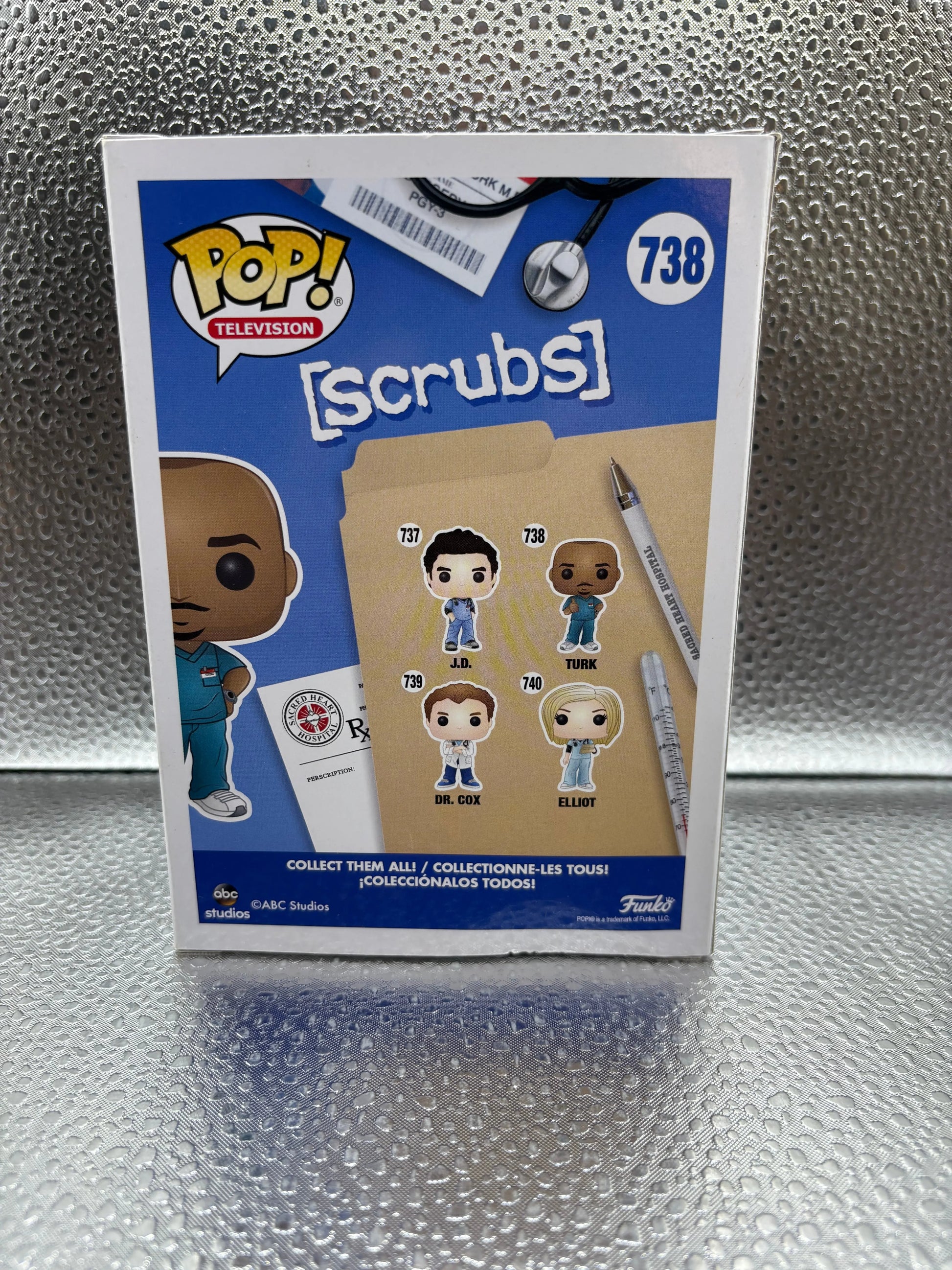 Funko Pop #738 Television [Scrubs] Turk FRENLY BRICKS - Open 7 Days