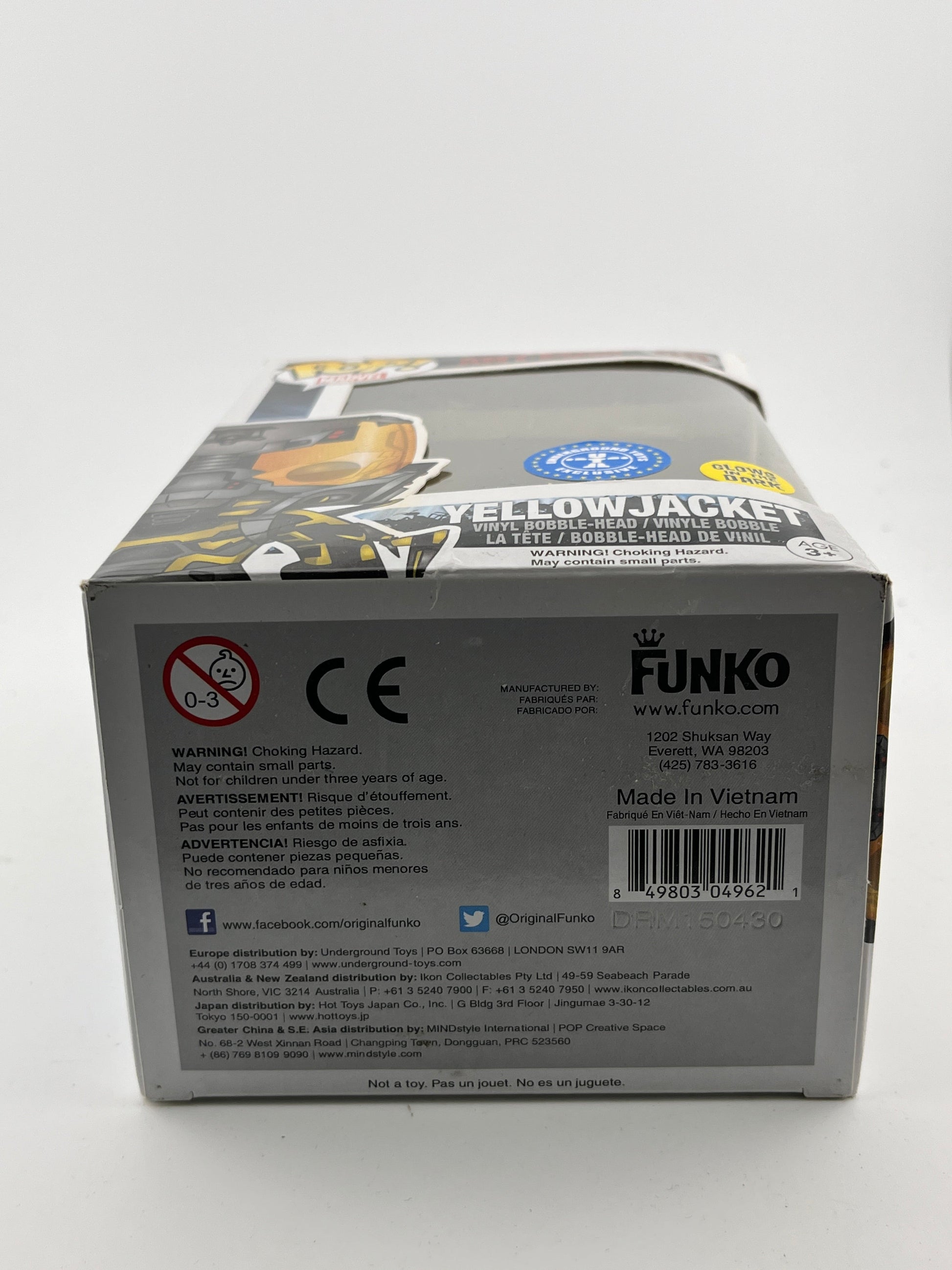 Funko POP! Marvel Ant-Man - Yellow Jacket #86 - Glow Exclusive FRENLY BRICKS - Open 7 Days