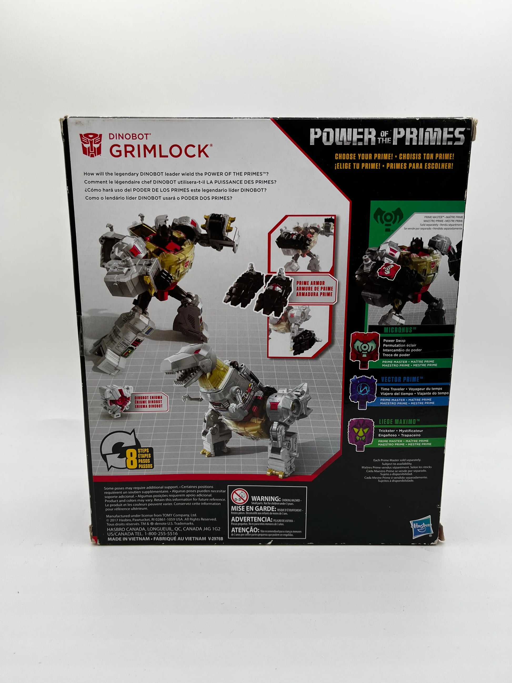 Hasbro Transformers Power of the Primes DinoBot Grimlock Action Figure FRENLY BRICKS - Open 7 Days