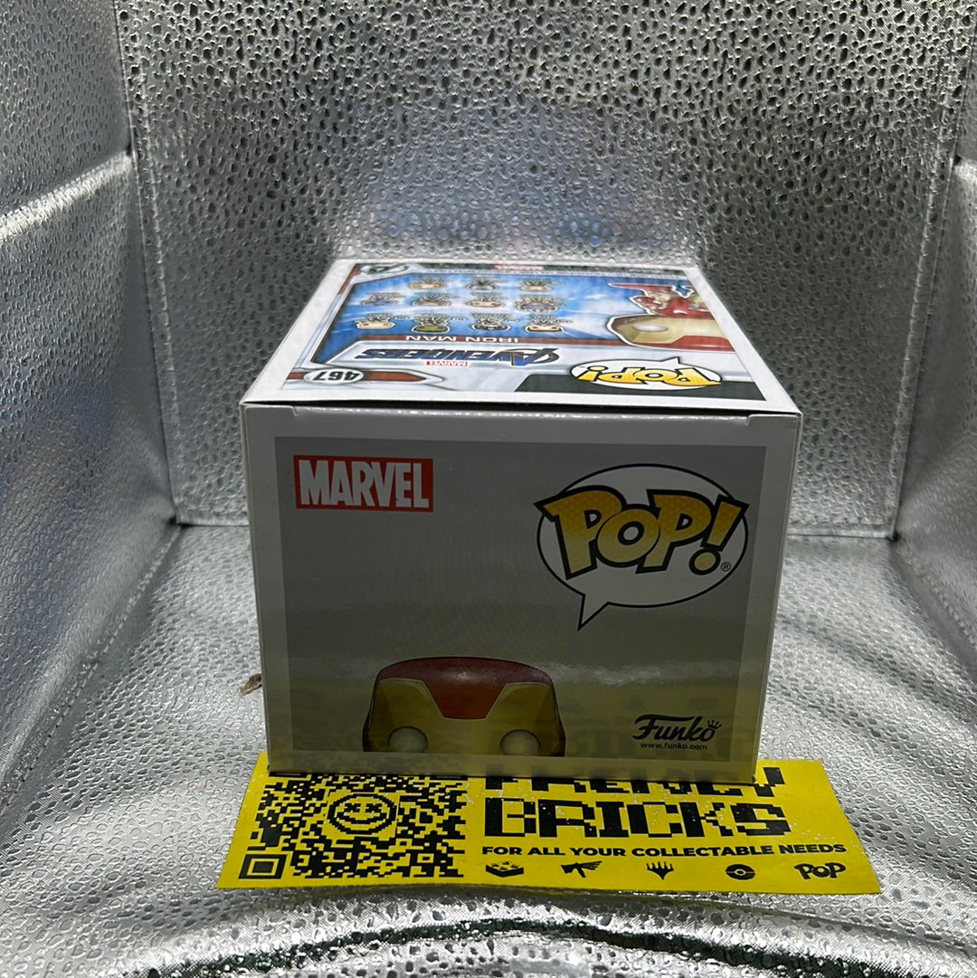 Pop Vinyl 467 marvel lron man￼ FRENLY BRICKS - Open 7 Days