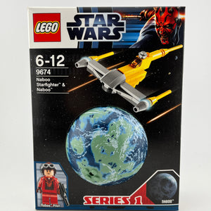 Lego Star Wars - Naboo Starfighter & Naboo 9674 - Sealed FRENLY BRICKS - Open 7 Days