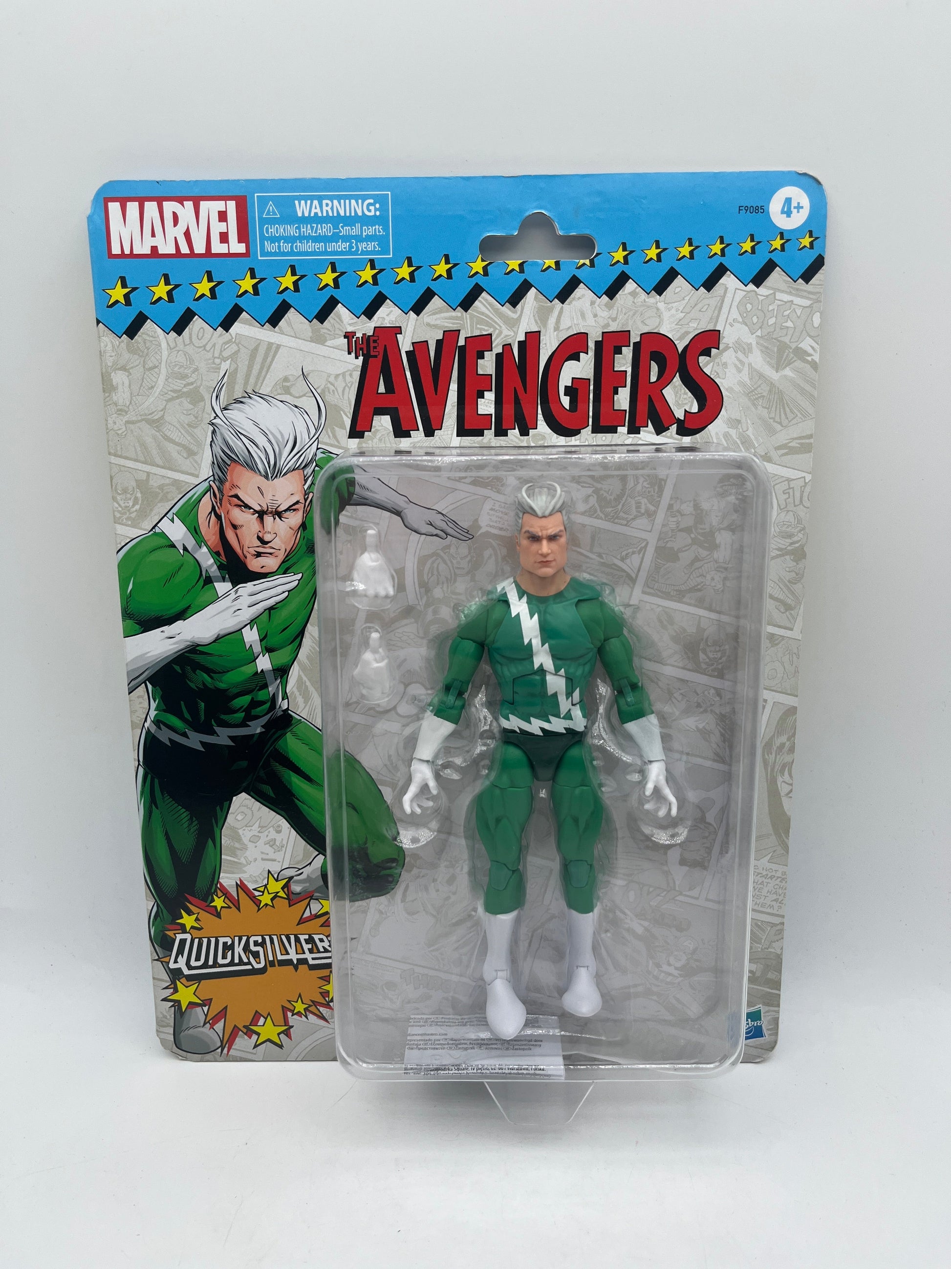 QUICKSILVER Hasbro Marvel Legends Green Retro 6" Figure FRENLY BRICKS - Open 7 Days