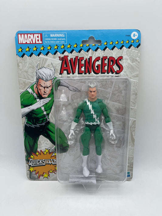 QUICKSILVER Hasbro Marvel Legends Green Retro 6" Figure FRENLY BRICKS - Open 7 Days