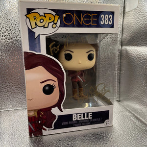 FUNKO POP Movies Once Upon A Time 383 Belle DAMAGED & SIGNED (NO COA) FRENLY BRICKS - Open 7 Days