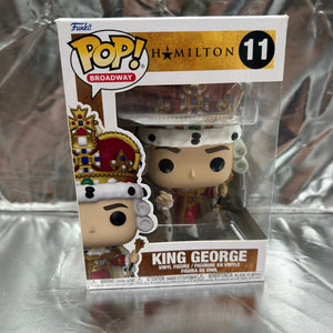 Funko POP Broadway - Hamilton - King George #11 FRENLY BRICKS - Open 7 Days