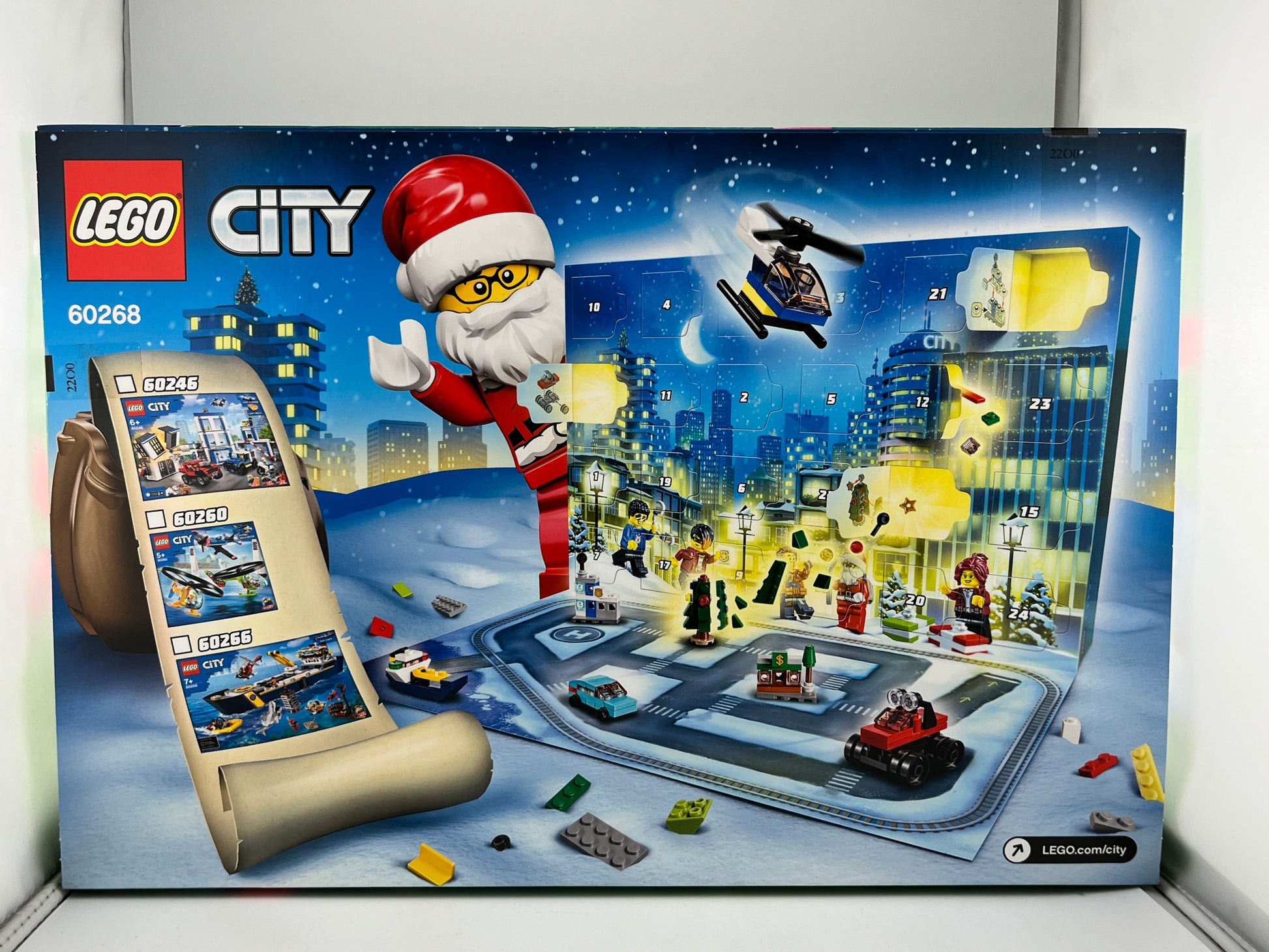 Lego City - 2020 Advent Calendar 60268 - Sealed FRENLY BRICKS - Open 7 Days