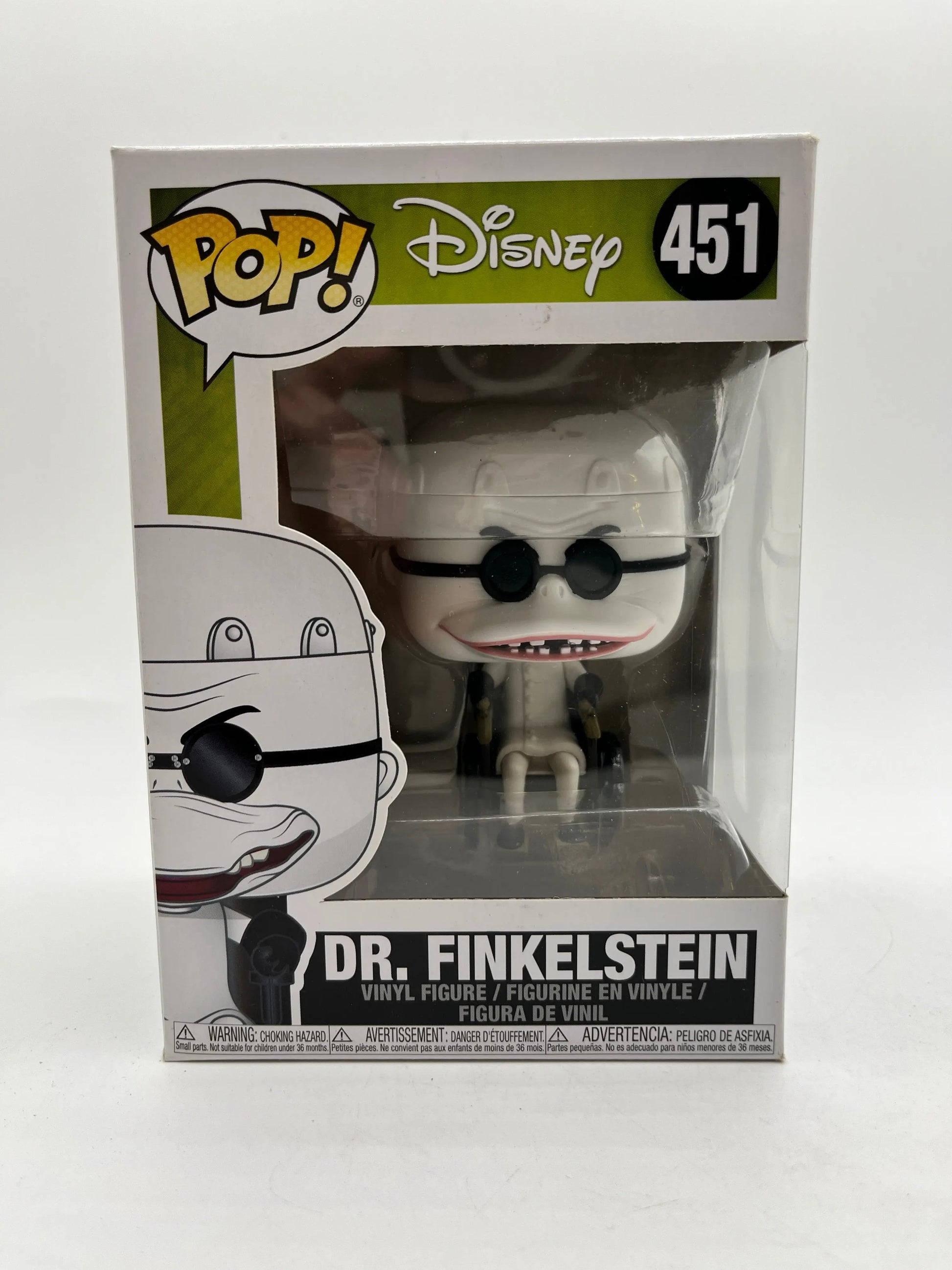 Funko POP! Disney DR. Finkelstein #451 - Vinyl Collectable FRENLY BRICKS - Open 7 Days