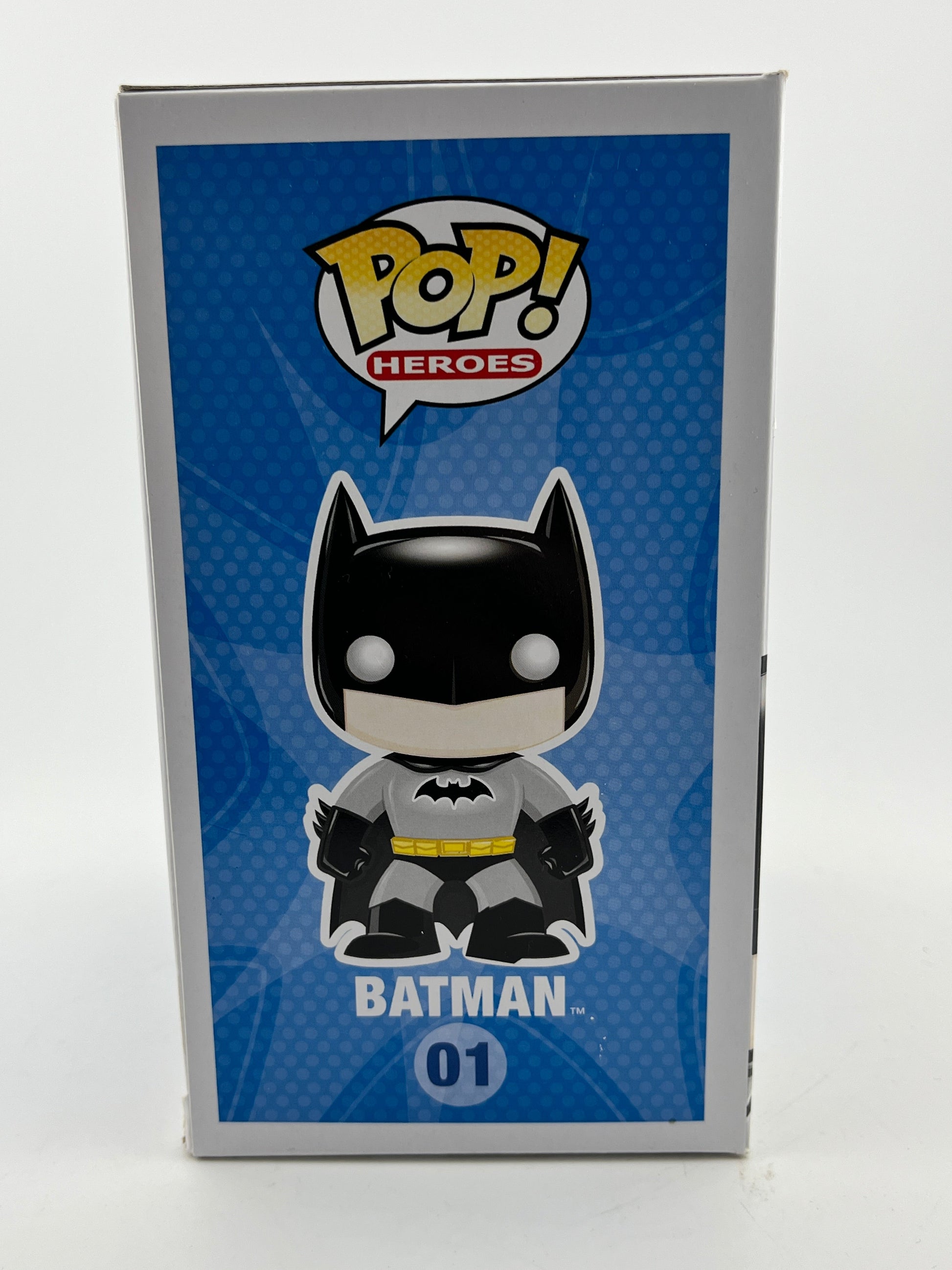 Funko POP! Heroes Dc Super Heroes - Batman #01 - Limited Edition Chase *Damaged See Photos* FRENLY BRICKS - Open 7 Days