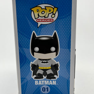 Funko POP! Heroes Dc Super Heroes - Batman #01 - Limited Edition Chase *Damaged See Photos* FRENLY BRICKS - Open 7 Days