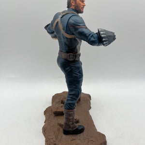 Diamond Select Toys Marvel Gallery: Avengers Infinity War Captain America FRENLY BRICKS - Open 7 Days