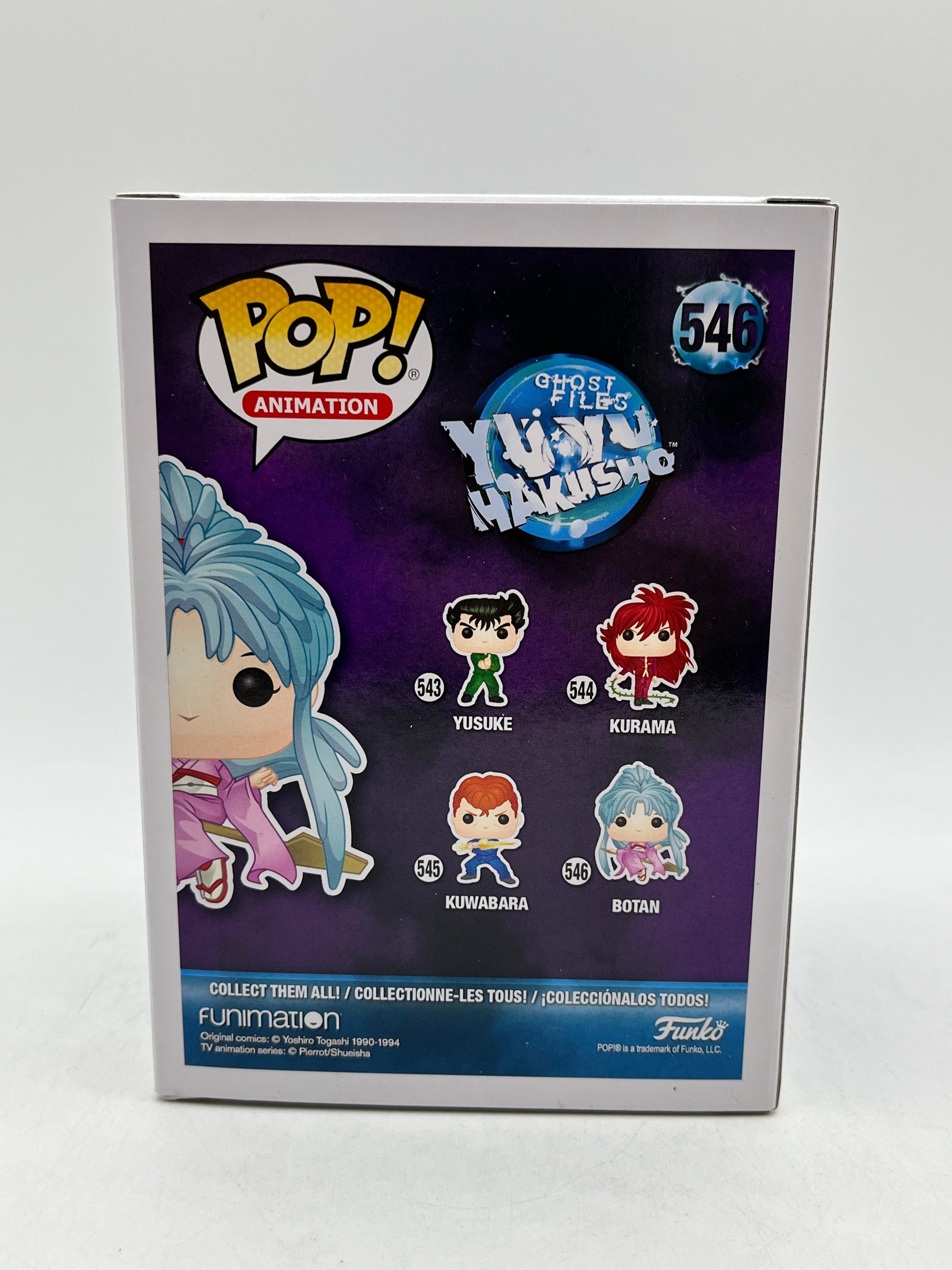 Funko POP! Animation YU YU Hakusho - Botan #546 - Vinyl Collectable FRENLY BRICKS - Open 7 Days