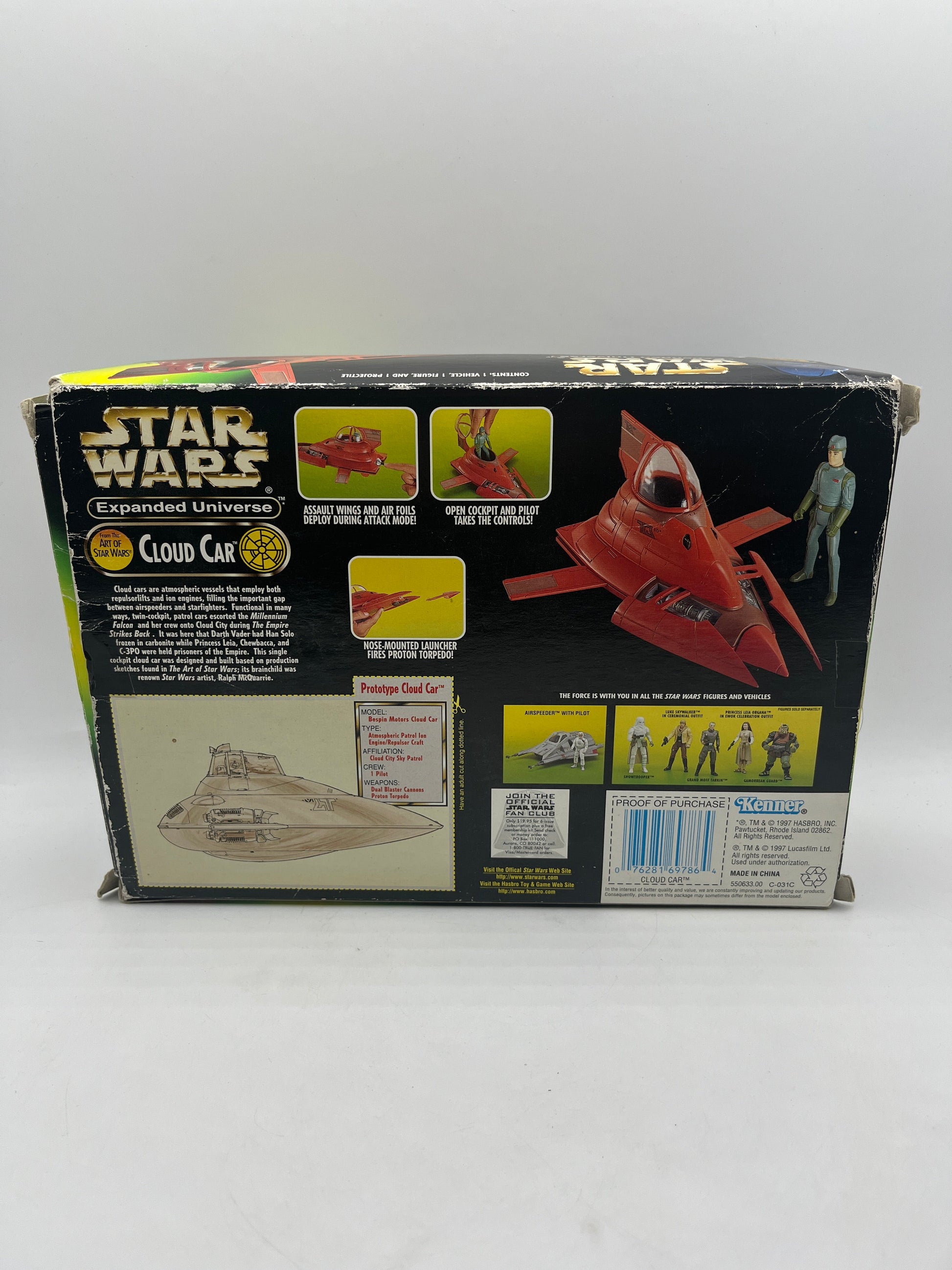 Star Wars Cloud Car Expanded Universe Power Of The Force Kenner 1997 FRENLY BRICKS - Open 7 Days