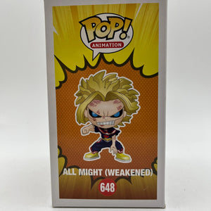 Funko POP! Animation My Hero Academia All Might (Weakened) #648 - Vinyl Collectable FRENLY BRICKS - Open 7 Days