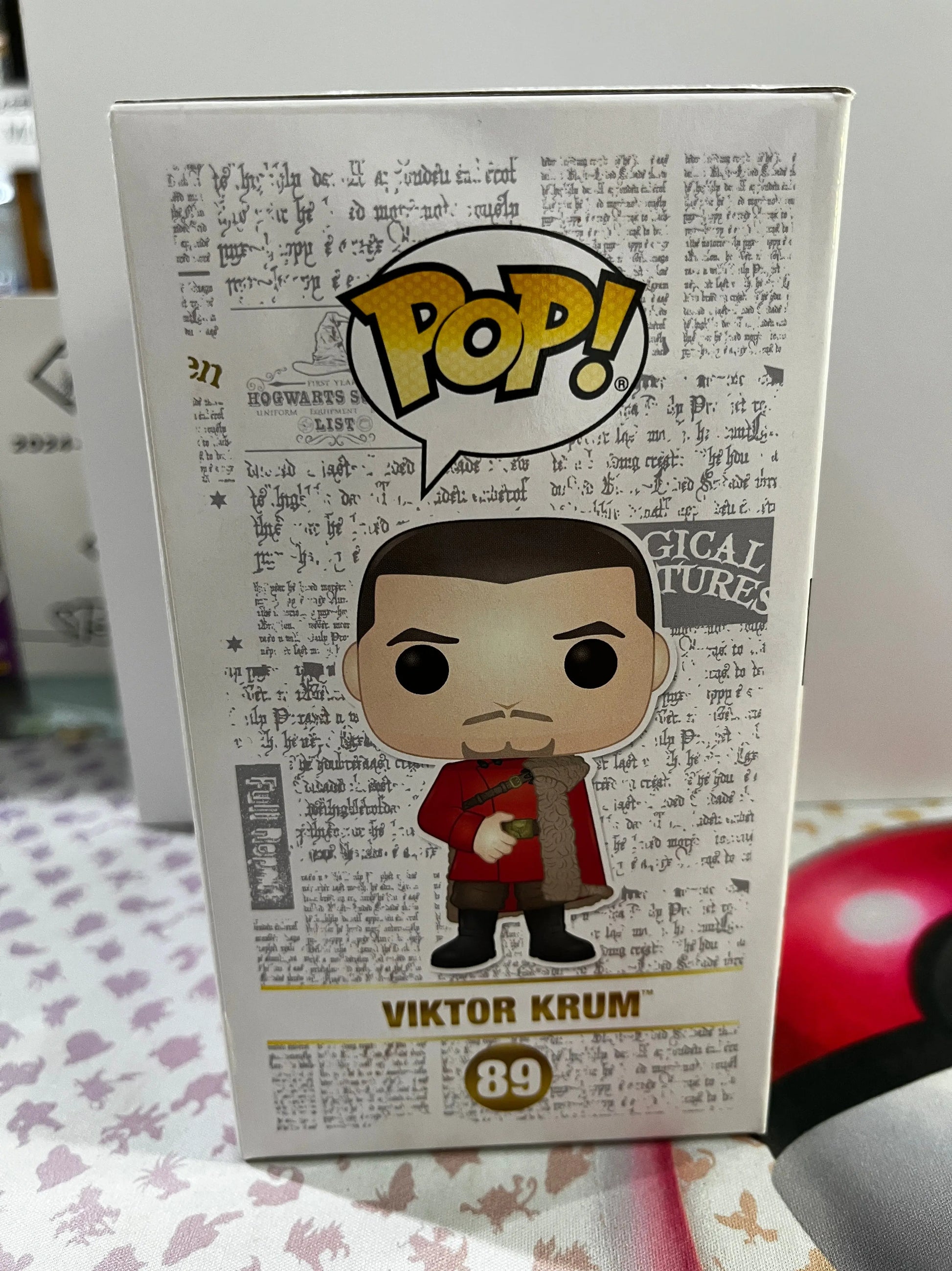 Funko Pop Vinyl Harry Potter Viktor Krum #89 FRENLY BRICKS - Open 7 Days