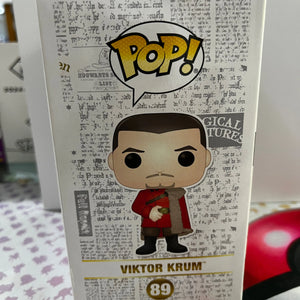Funko Pop Vinyl Harry Potter Viktor Krum #89 FRENLY BRICKS - Open 7 Days
