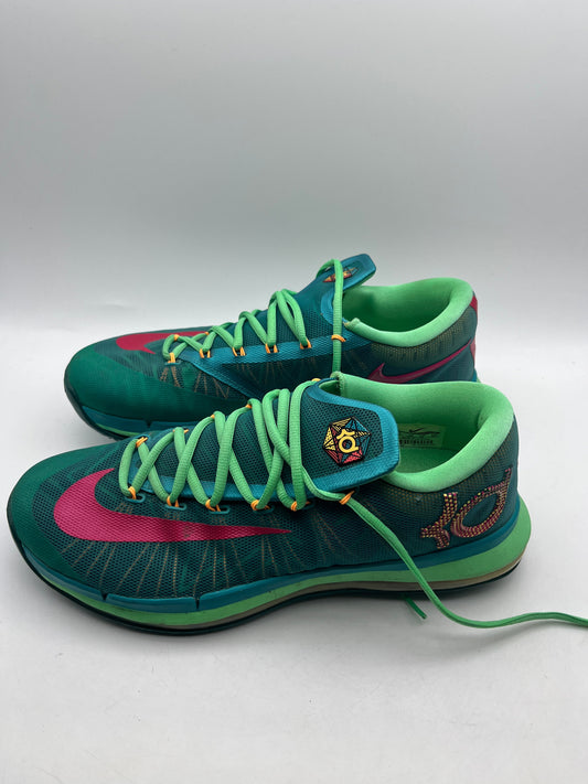Nike Men's KD 6 Elite Hero Pack Turbo Green Basketball Shoes Size 11 FRENLY BRICKS - Open 7 Days