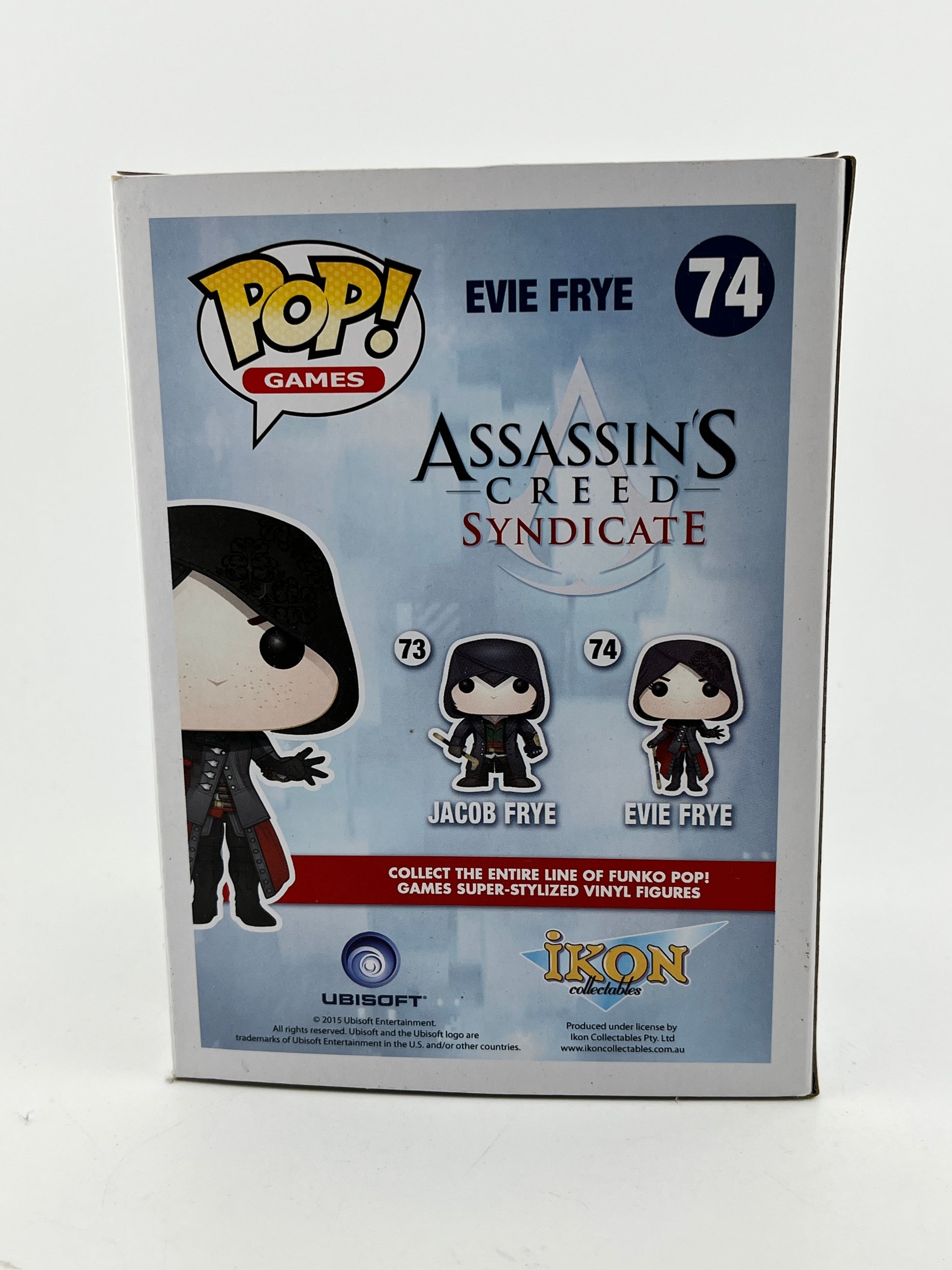 Funko POP! Games Assassin’s Creed Syndicate- Evie Frye #74 - Vinyl Collectable FRENLY BRICKS - Open 7 Days