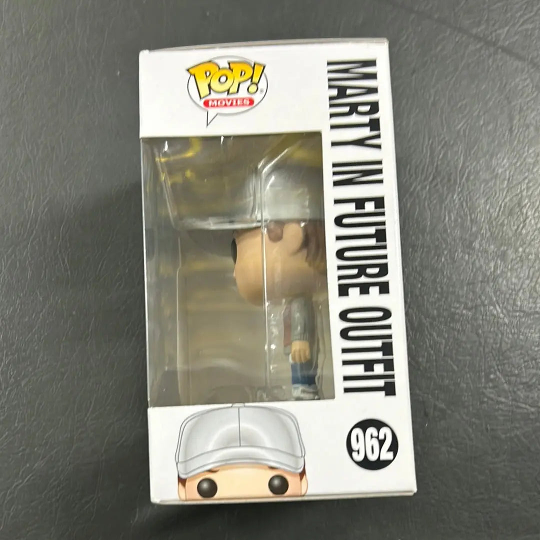 Funko Pop! Movies: Back to the Future - Marty in Future Outfit #962 Vinyl Figure FRENLY BRICKS - Open 7 Days