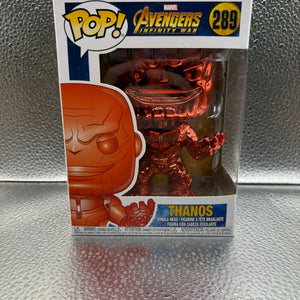 Funko Pop Vinyl #289 Marvel Thanos red FRENLY BRICKS - Open 7 Days