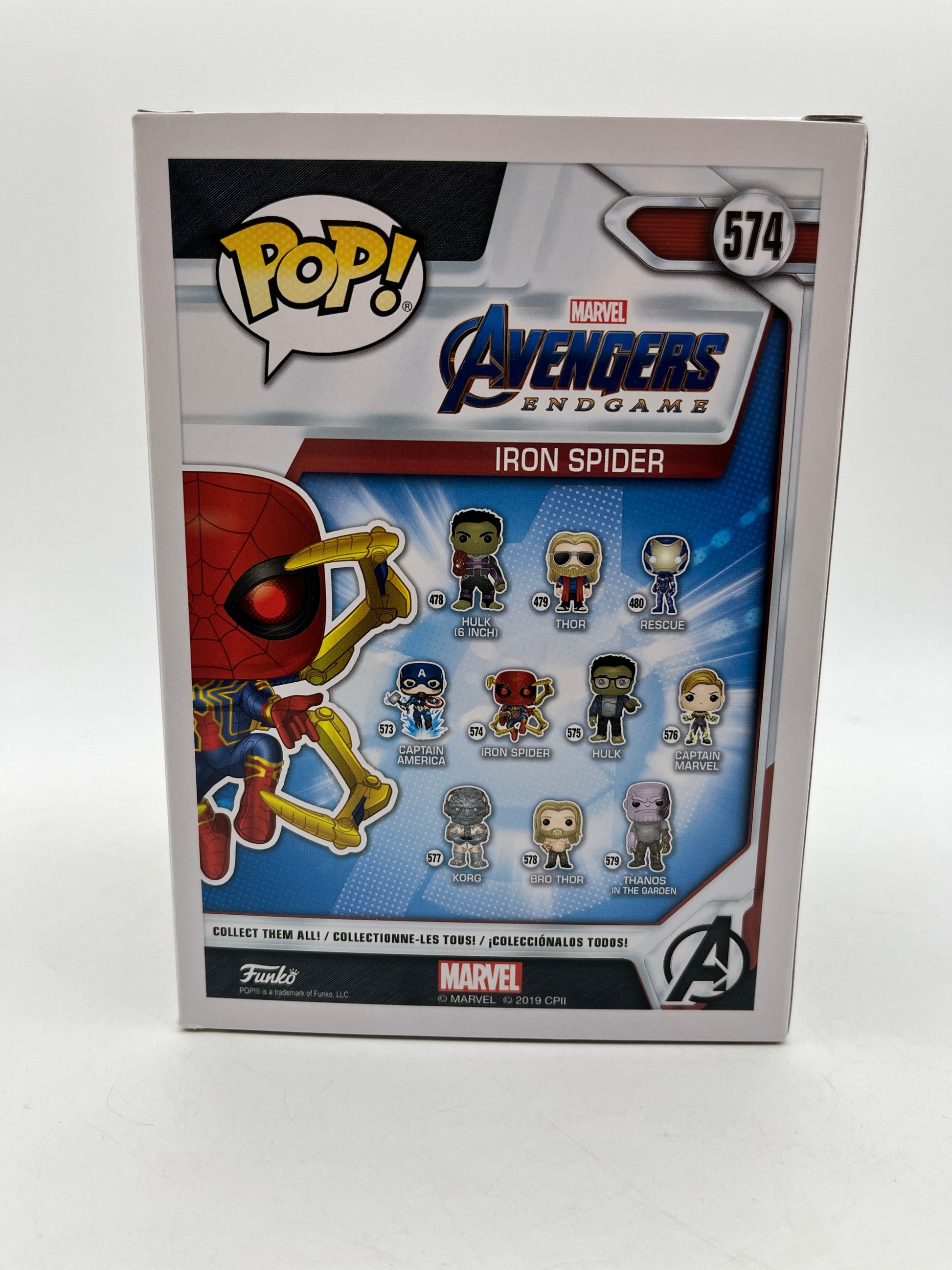 Funko POP! Marvel Avengers Endgame Iron Spider #574 - Vinyl Collectable FRENLY BRICKS - Open 7 Days