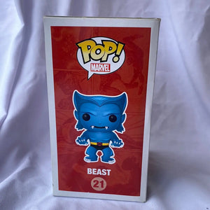 Funko POP! Beast #21 - Marvel - X-MEN - FRENLY BRICKS - Open 7 Days