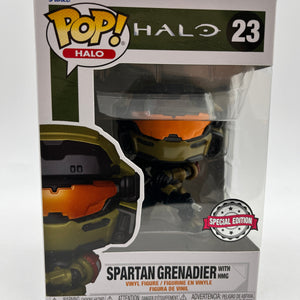 Funko POP! HALO Spartan Grenadier With HMG #23 - Special Edition FRENLY BRICKS - Open 7 Days