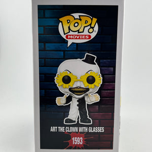 Funko POP! Movies Terrifier - Art The Clown With Glasses #1593 - Vinyl Collectable FRENLY BRICKS - Open 7 Days