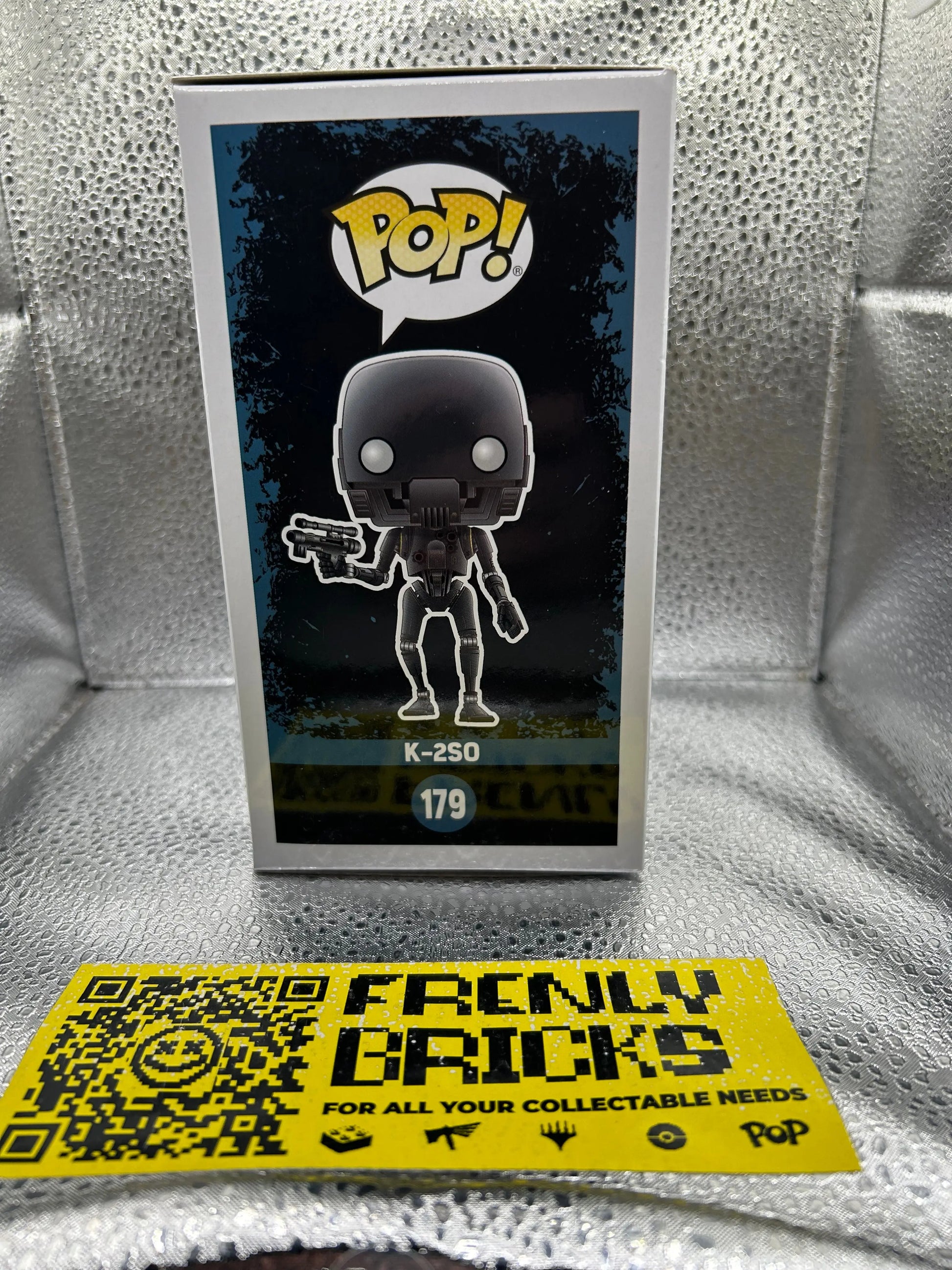 Pop Vinyl Star Wars #179 K-2SO FRENLY BRICKS - Open 7 Days