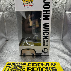 Pop Vinyl John Wick With Dog 580 FRENLY BRICKS - Open 7 Days