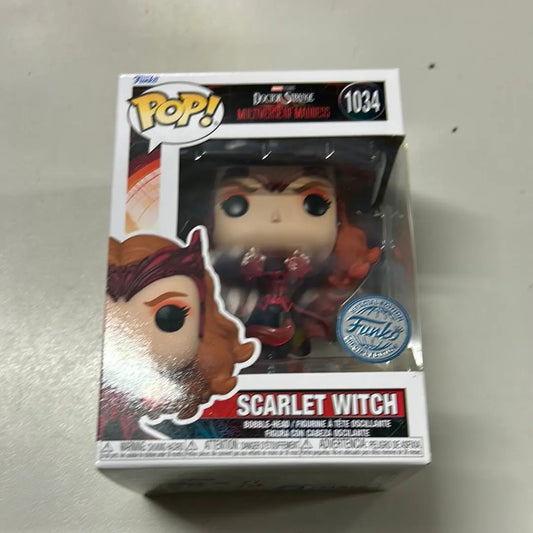 Funko Pop! Marvel Multiverse of Madness Scarlet Witch #1034 Special Edition FRENLY BRICKS - Open 7 Days