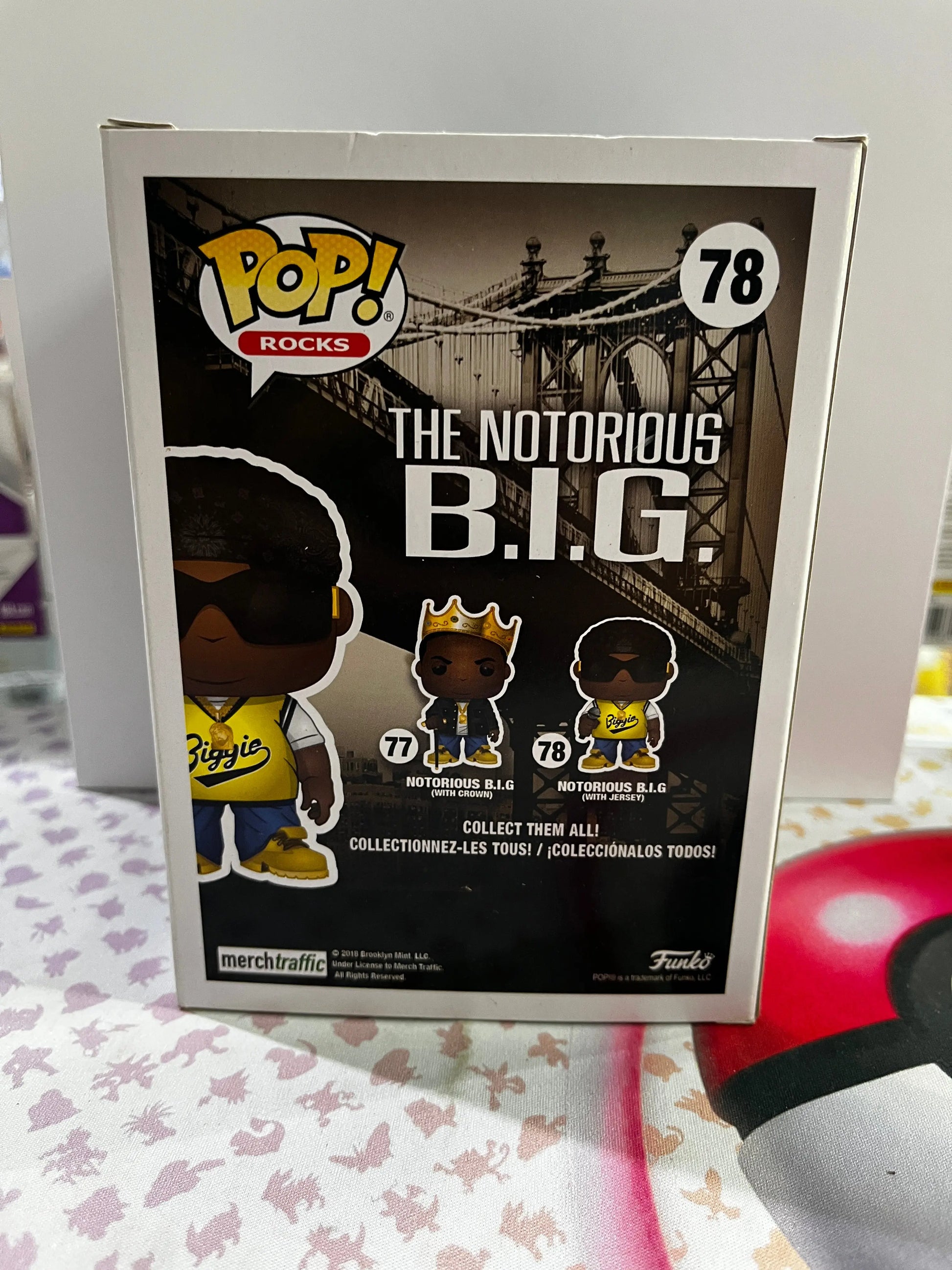 Funko Pop Vinyl Rocks The notorious B.I.G FRENLY BRICKS - Open 7 Days
