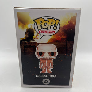 Funko Pop! Vinyl 6 in: Attack on Titan - Colossal Titan (Black and White) #23 FRENLY BRICKS - Open 7 Days