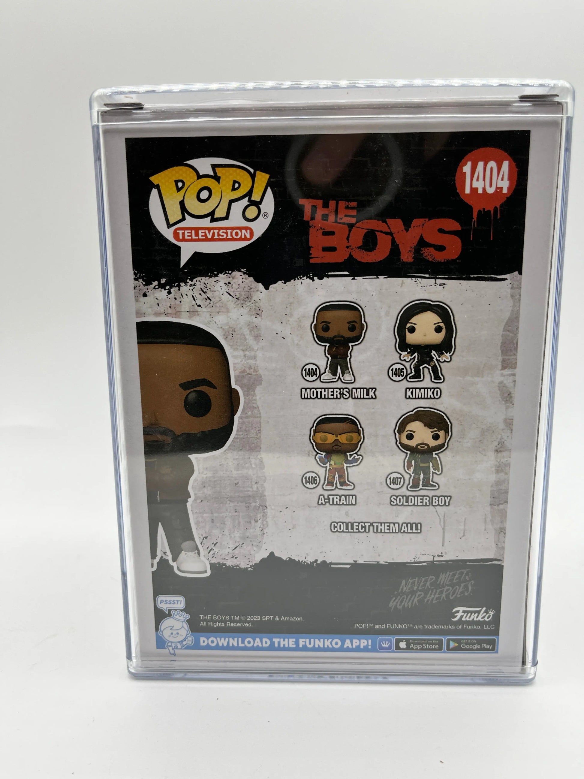 Funko Pop! The Boys Mother’s Milk #1404 Signed by Laz Alonso w/ COA FRENLY BRICKS - Open 7 Days
