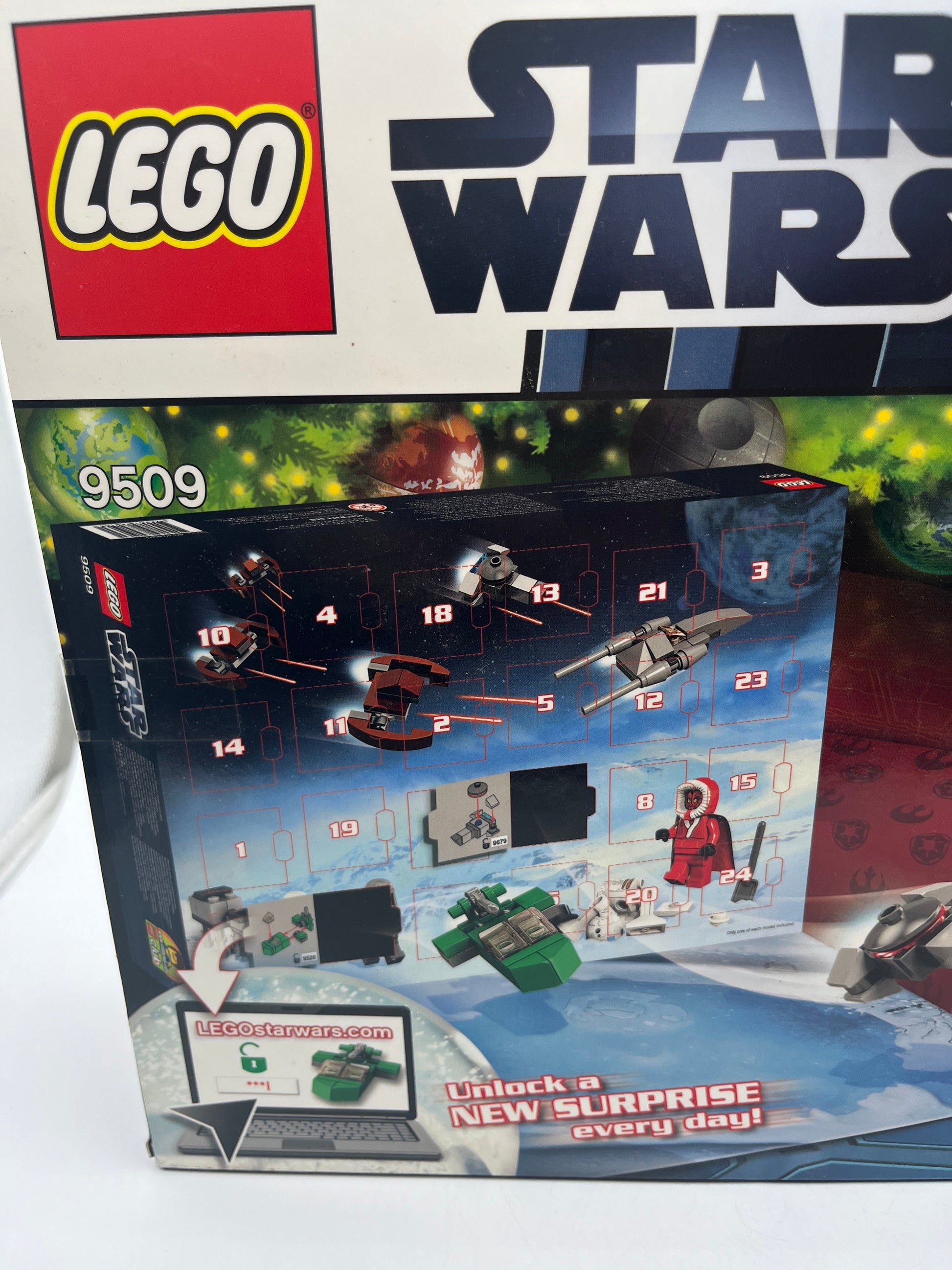 LEGO Star Wars: Star Wars Advent Calendar (9509) New SEALED FRENLY BRICKS - Open 7 Days