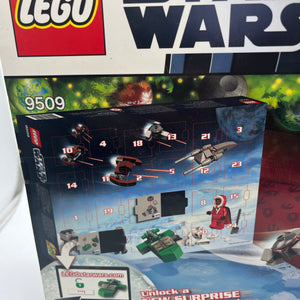 LEGO Star Wars: Star Wars Advent Calendar (9509) New SEALED FRENLY BRICKS - Open 7 Days